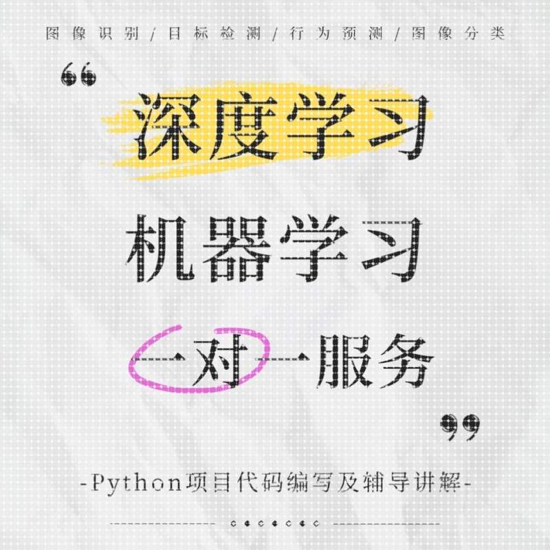 代码python编程深度学习机器学习人工智能代码编写跑通讲解调试