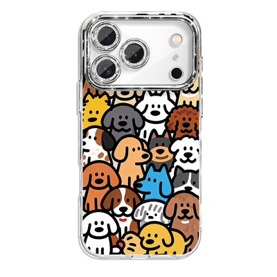 适用苹果17系列镜头膜手机壳可爱