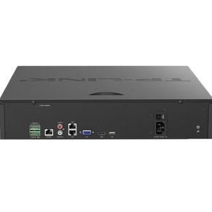 TP-LINK普联网络硬盘录像机32路8盘位监控存储器主机智能人车识别