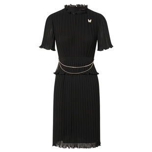 La Koradior拉珂蒂气质2025夏层叠式洋装灵动飘逸优雅连衣裙女