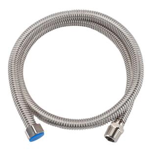 304不锈钢内外丝波纹管4分6分厨房龙头冷热水器马桶金属进水软管