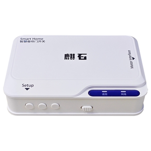 麒石4G网络卷闸门控制器手机远程遥控器卷帘门外挂链条管状控制盒