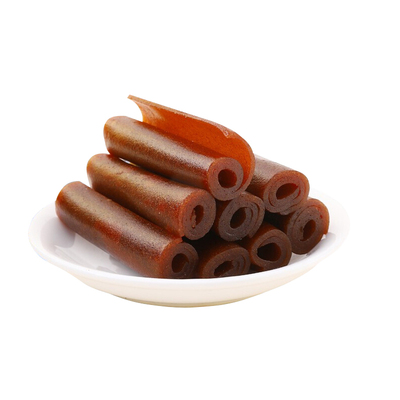 手撕果丹皮古法烤制整张山楂卷皮