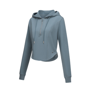 舒适圈套装莫代尔连帽长袖上衣半身裙套装瑜伽卫衣短裙MAIAACTIVE