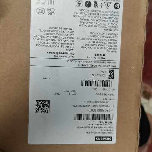 【询价】时间继电器，3RQ2000-1CW01，实图拍摄，适用