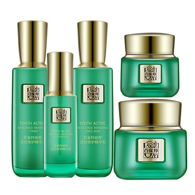 百雀羚帧颜淡纹修护水乳霜眼霜