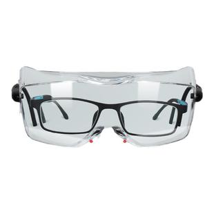 3M护目镜劳保防飞溅透明户外骑行防雾防尘防风防沙防护眼镜男女