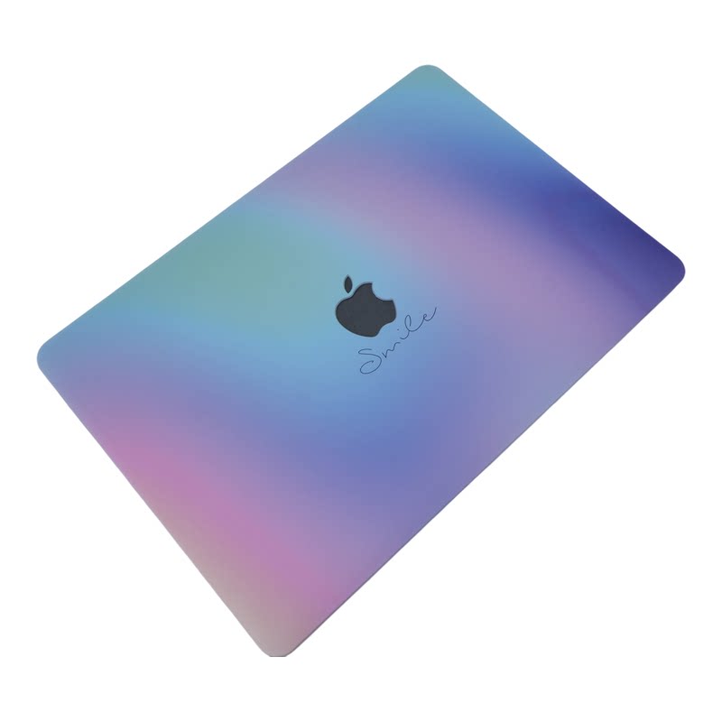 定制个人英文名极光笔记本保护壳macbook保护壳签名华为电脑壳