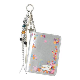 CryingCenter 星星闪片logo零钱小卡包 护照卡包 哭喊中心