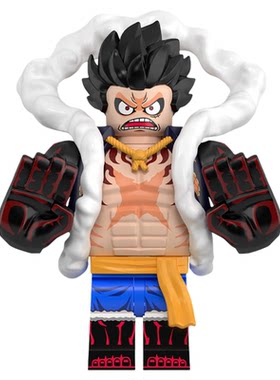 中国积木海贼王系列拼插益智玩具