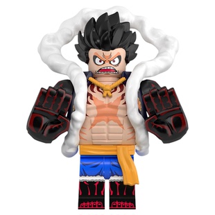 中国积木海贼王系列波特卡斯D艾斯赤犬拼插益智积木小人仔玩具