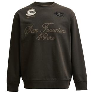 SEASON HIGH秋冬NFL联名字母刺绣宽松舒适时尚潮简约圆领卫衣男装