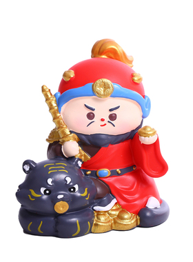 关公摆件赵公明财神爷新年小礼品