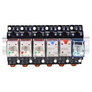 高品质继电器MY2N-GS MY4N-J小型中间交AC220直流DC24V8脚/14脚