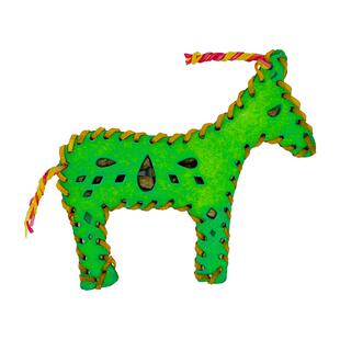 派福皓芽手工皮纳塔狗狗除臭解闷耐咬磨牙棒咬胶洁齿玩具零食绿马