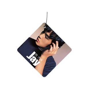 周杰伦专辑封面车载挂件创意个性亚克力汽车高级感车内饰品吊坠