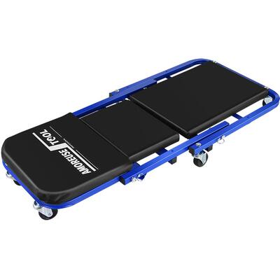 修车躺板万向轮可折叠汽保工具专业汽车维修滑板车修理工专用车底