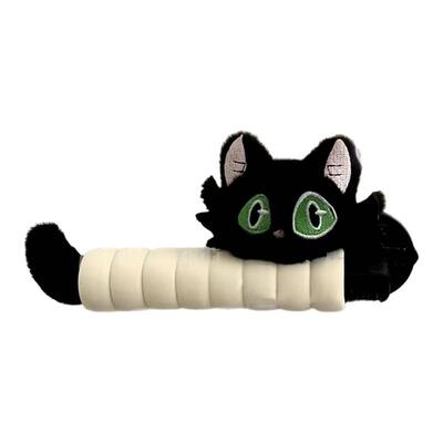 奶fufu猫咪门把手护套冬天奶防静电拉手保护套子防盗门把手套