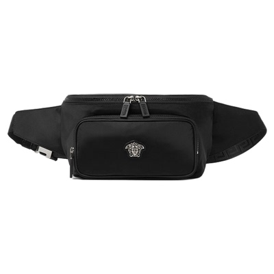 【12期免息】VERSACE/范思哲 男士La Medusa锦纶腰包