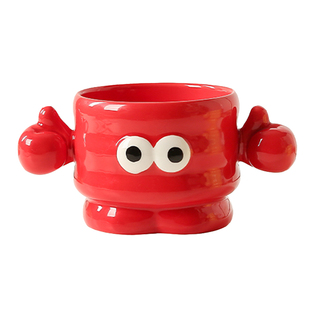 网红稀奇古怪的杯子可爱创意陶瓷水杯小众设计感女生高颜值马克杯