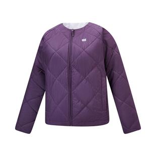 KOLON SPORT可隆女士运动外套圆领撞色户外露营防风防泼水棉服