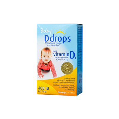 ddrops宝宝维生素d3儿童滴剂