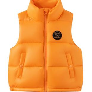 【清仓】babylove[幻彩极光]黑金宝宝羽绒马甲冬季保暖加厚背心