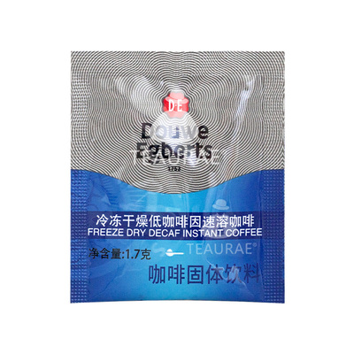 DE帝怡速溶咖啡粉美式黑咖啡低因