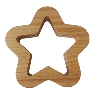 木质镂空五角星星大象风车飞机插电小夜灯可定制桌面卧室装饰台灯