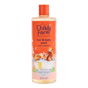 ChildsFarm儿童农场进口洗沐二合一宝宝男生女孩洗发水沐浴露专用