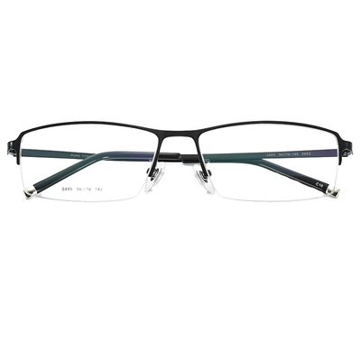 超轻纯钛镜架超轻商务男士