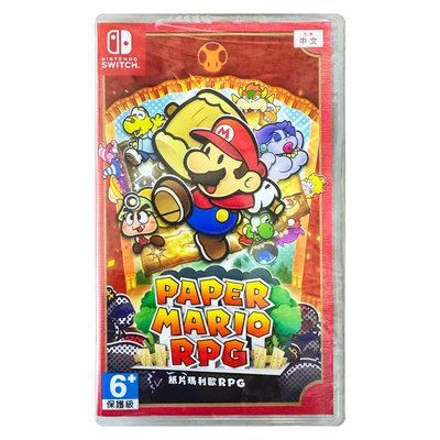 NS游戏纸片马里奥RPG香港直邮