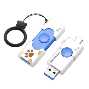 鹰格龙u盘1tb大容量手机电脑两用typec双接口正品外接存储官方