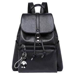 双肩包女2025新款时尚包包大容量真皮通勤旅游轻便高级感旅行背包