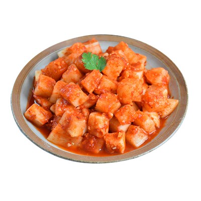 韩式脆萝卜泡菜萝卜块咸菜下饭菜