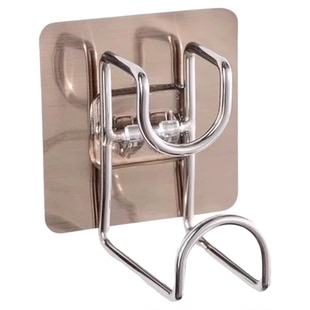 脸盆架免打孔卫生间壁挂浴室挂钩放脸盆挂架网红粘钩墙上挂盆神器