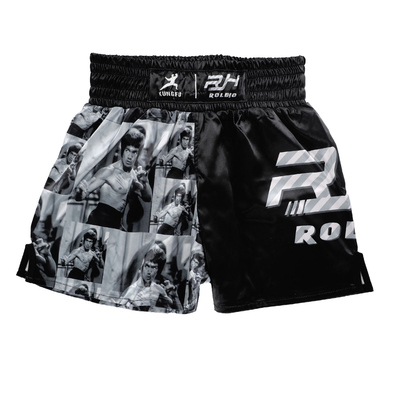 柔猴李小龙泰拳击训练速干透气短裤搏击散打MMA综合格斗UFC定制