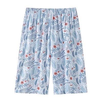 宜而爽七分裤居家可外穿