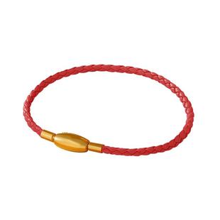 ROGO/月光本命年红绳手链女生转运珠配绳皮绳钢绳可串珠新年礼物