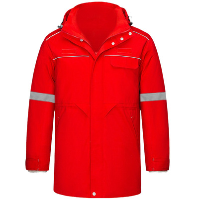 冬季防静电加油站中石油棉服加厚