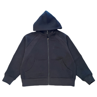 凯文家童装2025年冬季新品男童中大童韩版连帽卫衣加绒拉链开衫