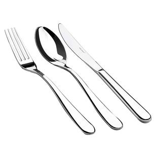 德国西餐餐具牛排刀叉两件套家用不锈钢刀叉勺三件套装欧式商用