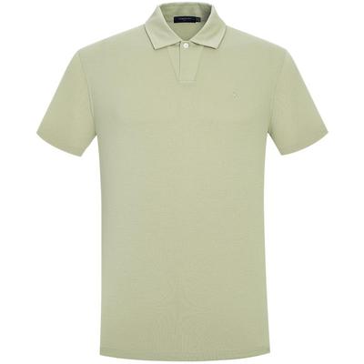 夏季新品polo衫灰绿色