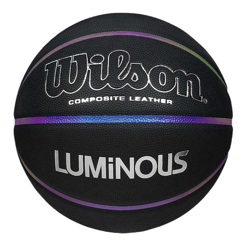 Wilson威尔胜反光夜光室内外训练比赛7号篮球送生日礼物luminous
