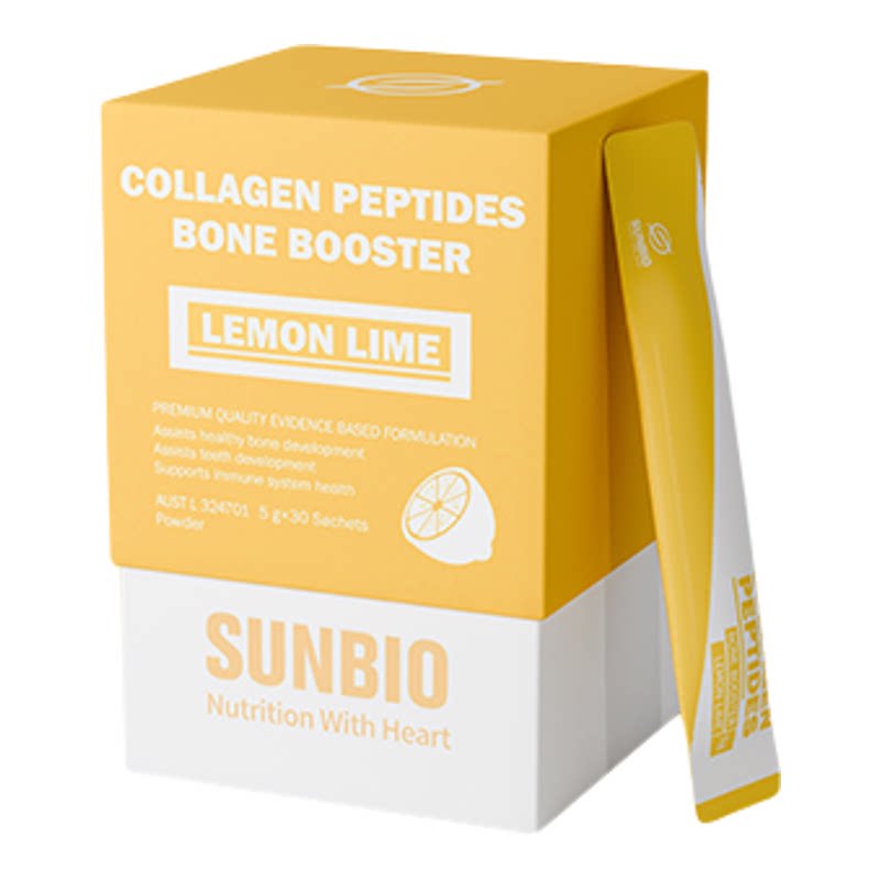 SUNBIO苏糖酸钙牛骨胶原肽长身高