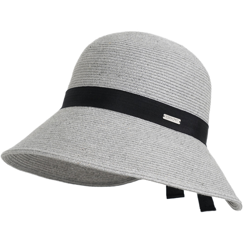 卡蒙防晒帽子2026新款渔夫帽防紫外线遮阳帽女草帽大帽檐太阳帽夏