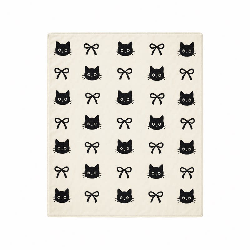 【定制毛毯】猫咪照片订做毯子沙发休闲空调盖毯原创狗狗猫咪礼物
