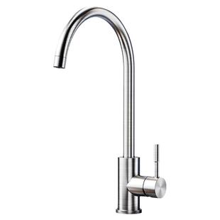 不锈钢厨房水龙头单冷洗菜盆洗衣池家用洗碗池万向冷热水槽洗脸盆