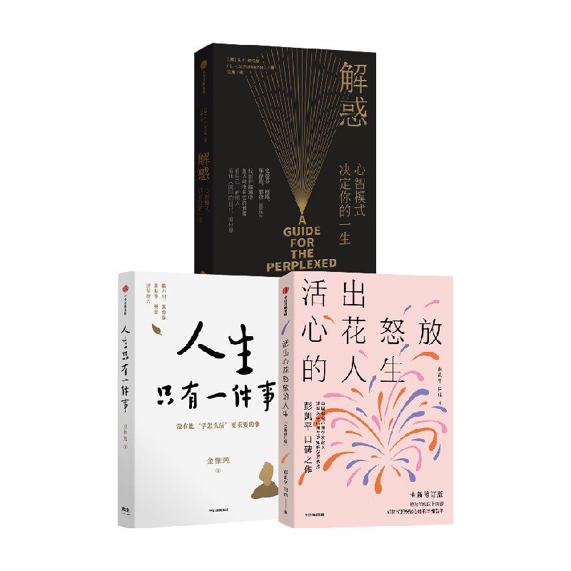 人生只有一件事+解惑+活出心花怒