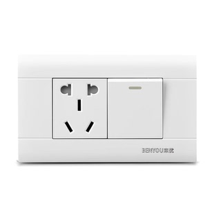 118型自由组合模块一二三四位墙壁暗装开关面板插排电源插座家用